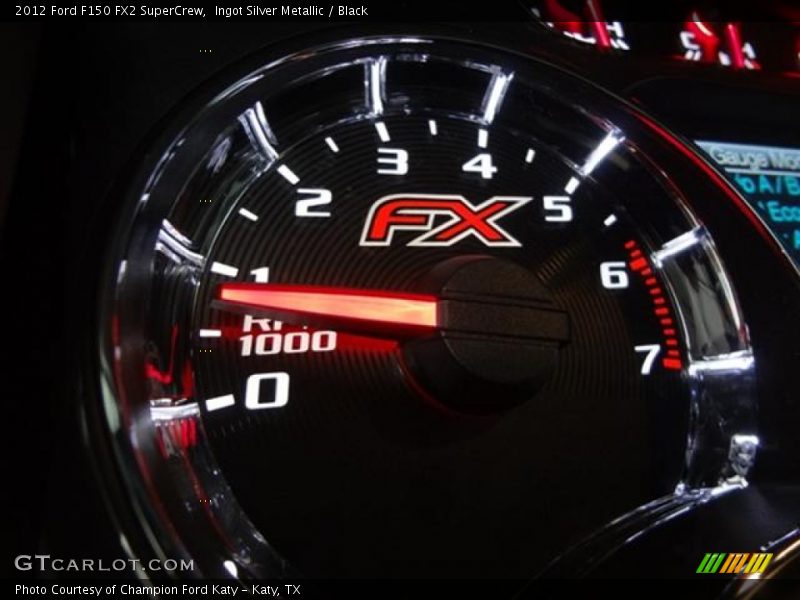 Ingot Silver Metallic / Black 2012 Ford F150 FX2 SuperCrew