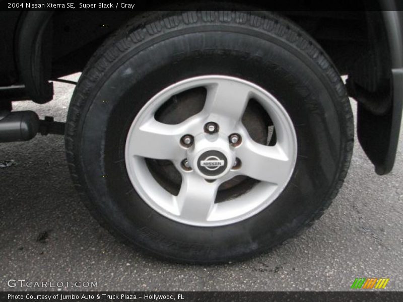 Super Black / Gray 2004 Nissan Xterra SE