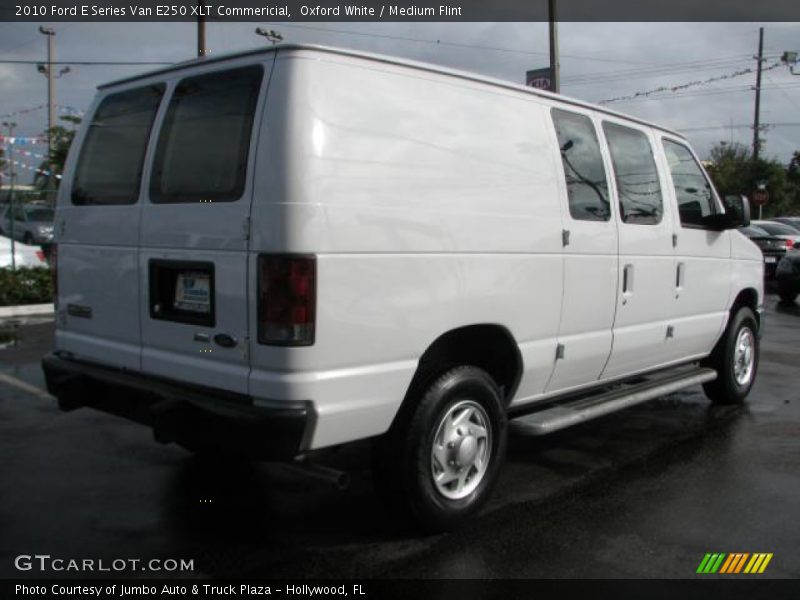Oxford White / Medium Flint 2010 Ford E Series Van E250 XLT Commericial