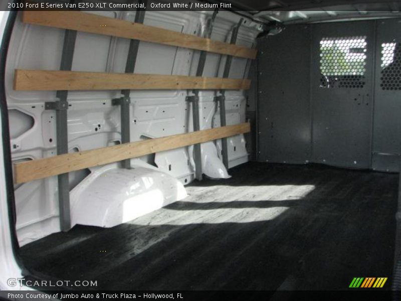 Oxford White / Medium Flint 2010 Ford E Series Van E250 XLT Commericial