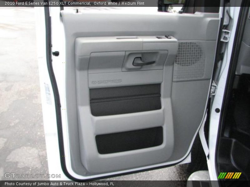 Oxford White / Medium Flint 2010 Ford E Series Van E250 XLT Commericial