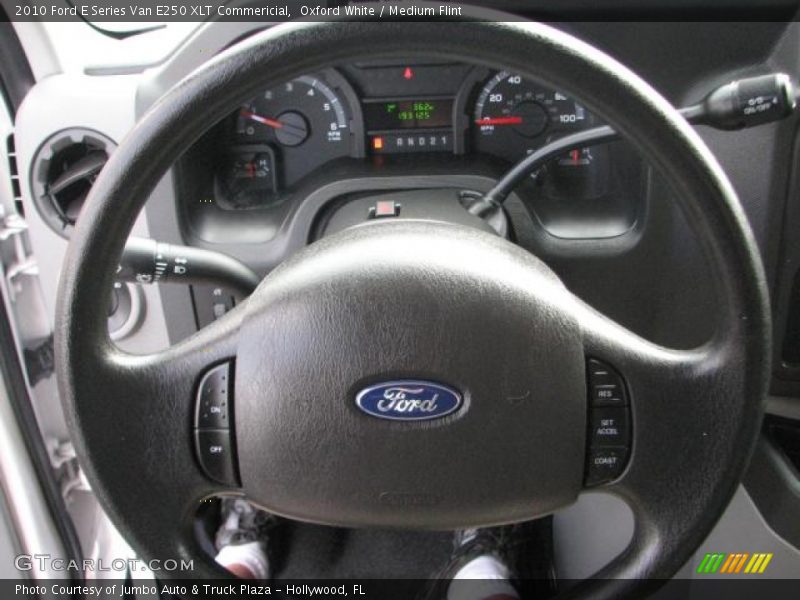 Oxford White / Medium Flint 2010 Ford E Series Van E250 XLT Commericial