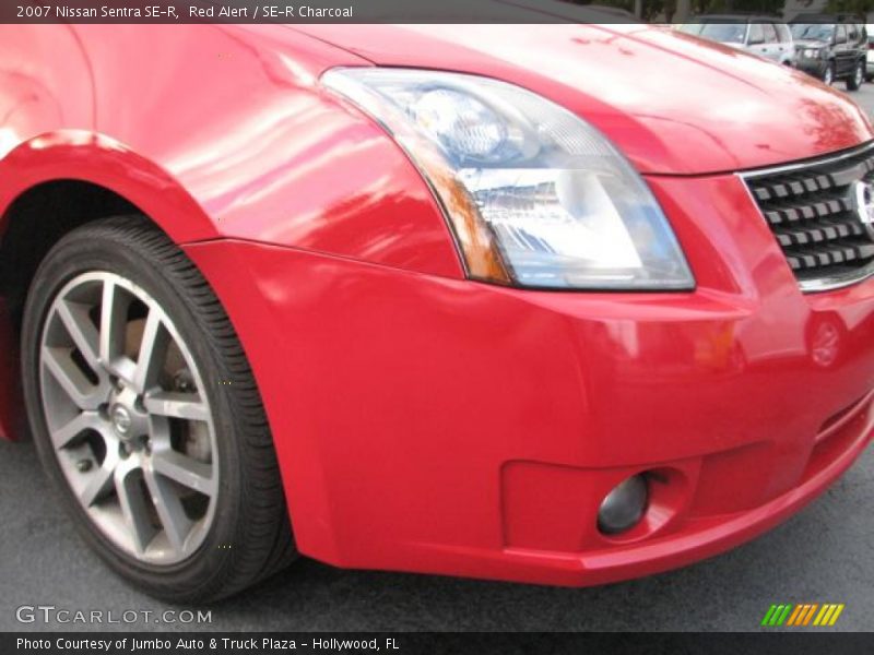 Red Alert / SE-R Charcoal 2007 Nissan Sentra SE-R