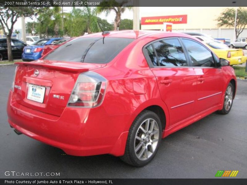Red Alert / SE-R Charcoal 2007 Nissan Sentra SE-R