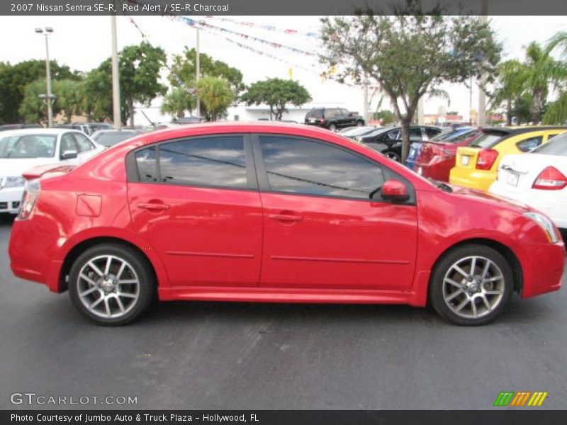 Red Alert / SE-R Charcoal 2007 Nissan Sentra SE-R