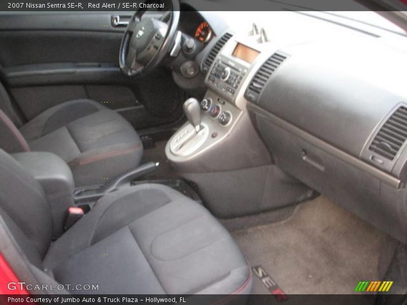 Red Alert / SE-R Charcoal 2007 Nissan Sentra SE-R