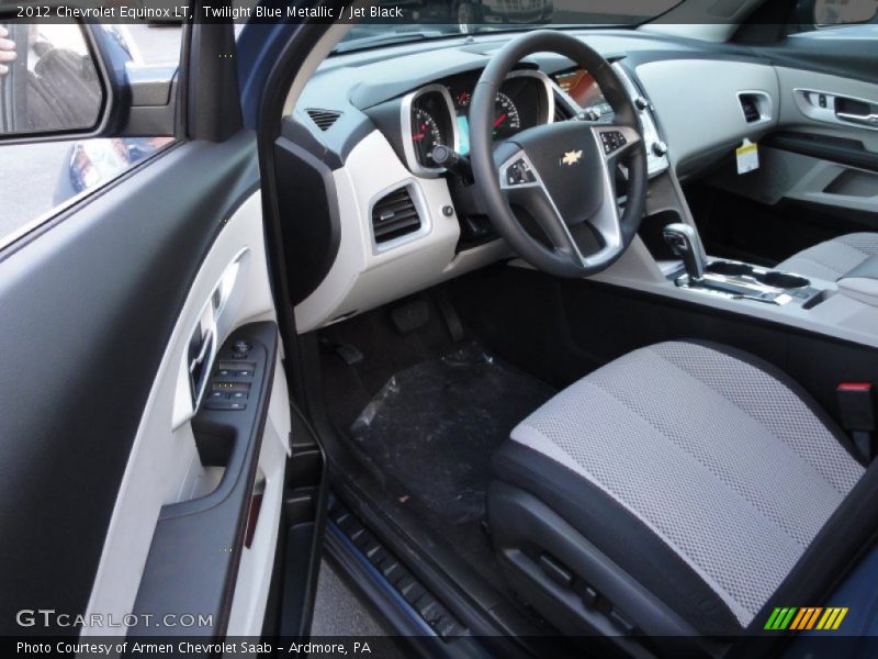 Twilight Blue Metallic / Jet Black 2012 Chevrolet Equinox LT