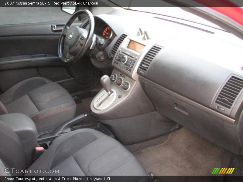 Red Alert / SE-R Charcoal 2007 Nissan Sentra SE-R