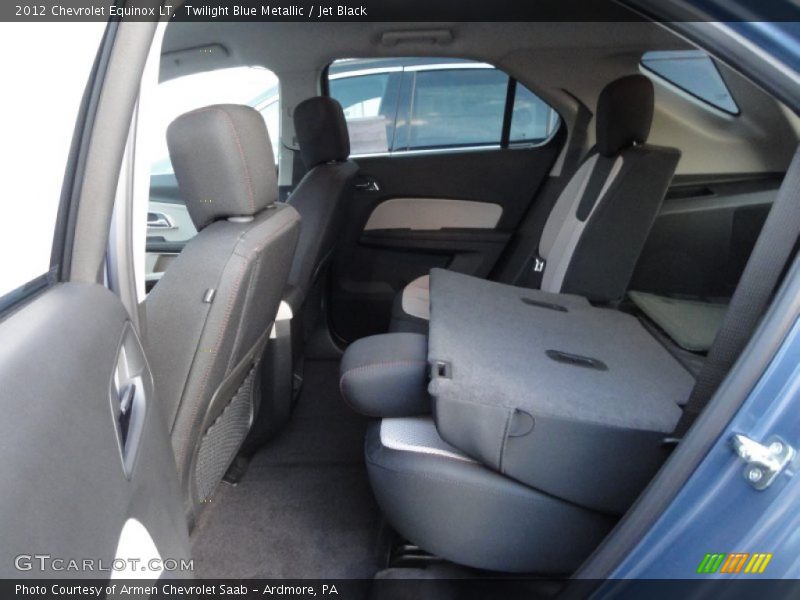 Twilight Blue Metallic / Jet Black 2012 Chevrolet Equinox LT