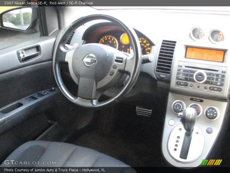 Red Alert / SE-R Charcoal 2007 Nissan Sentra SE-R