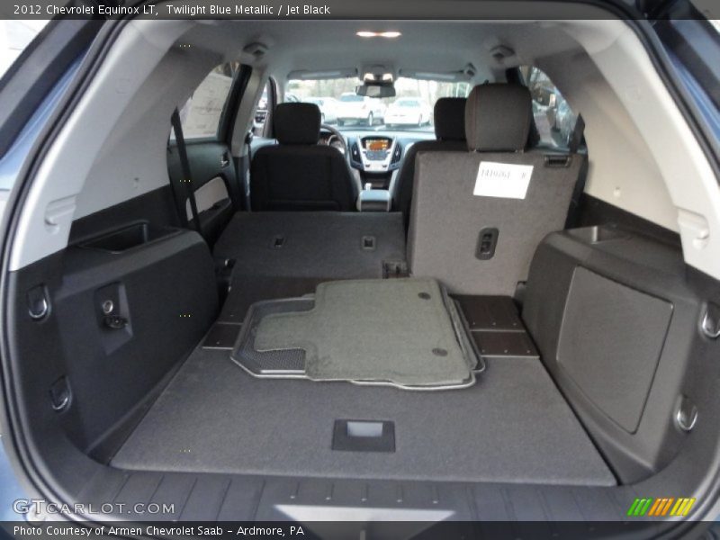 Twilight Blue Metallic / Jet Black 2012 Chevrolet Equinox LT