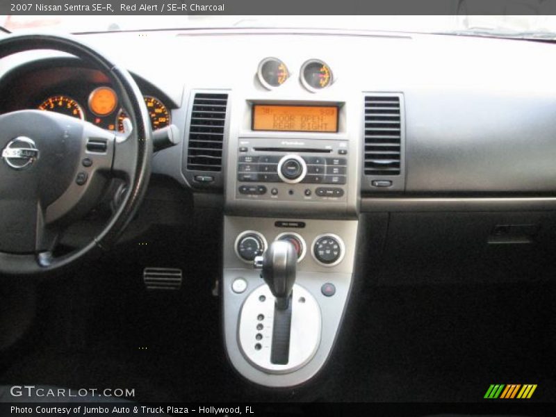 Red Alert / SE-R Charcoal 2007 Nissan Sentra SE-R