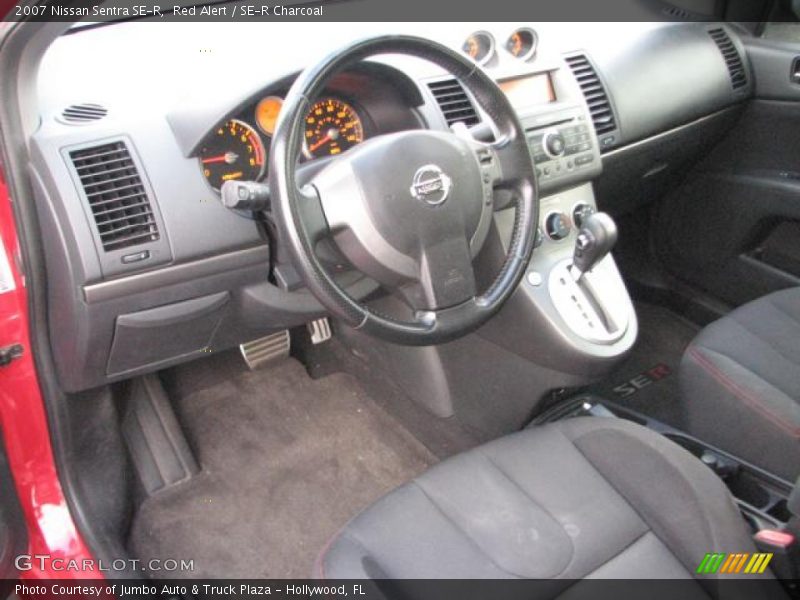 Red Alert / SE-R Charcoal 2007 Nissan Sentra SE-R