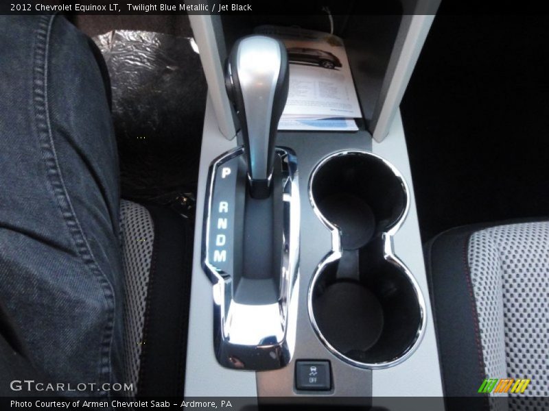 Twilight Blue Metallic / Jet Black 2012 Chevrolet Equinox LT