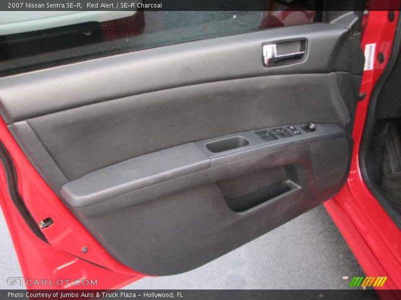 Red Alert / SE-R Charcoal 2007 Nissan Sentra SE-R