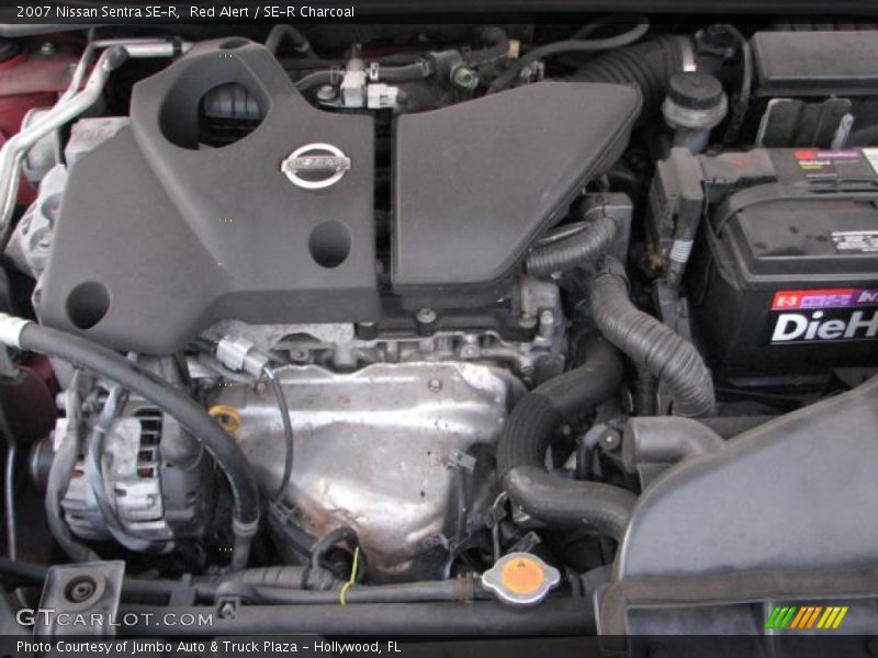 Red Alert / SE-R Charcoal 2007 Nissan Sentra SE-R