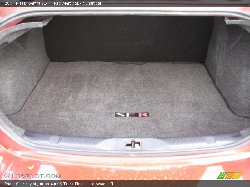 Red Alert / SE-R Charcoal 2007 Nissan Sentra SE-R