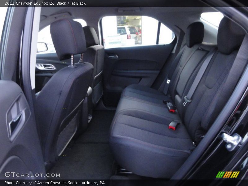 Black / Jet Black 2012 Chevrolet Equinox LS