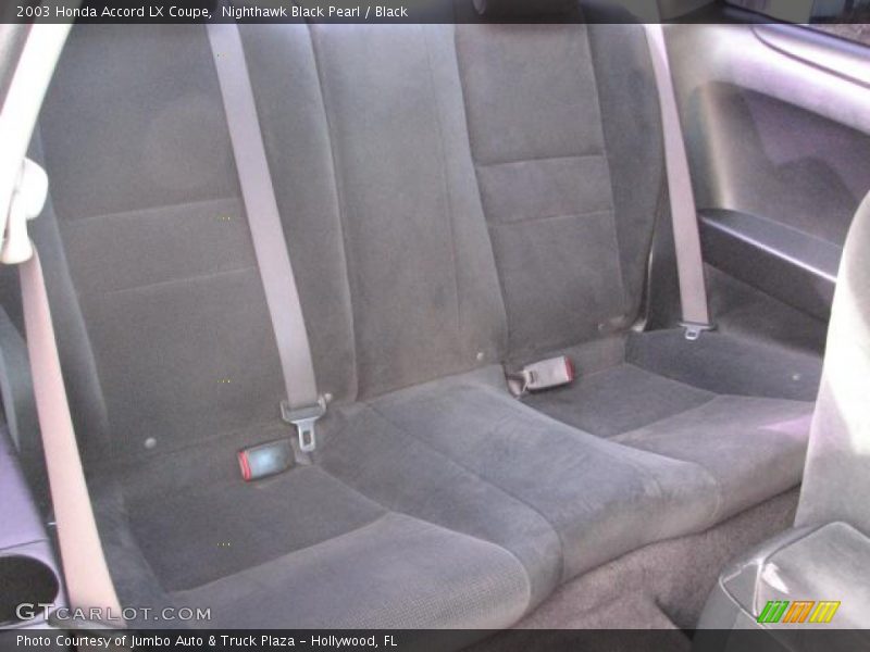 Nighthawk Black Pearl / Black 2003 Honda Accord LX Coupe
