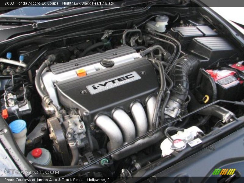  2003 Accord LX Coupe Engine - 2.4 Liter DOHC 16-Valve i-VTEC 4 Cylinder