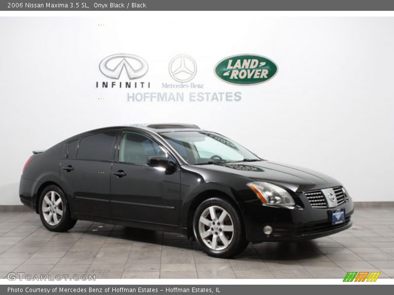 Onyx Black / Black 2006 Nissan Maxima 3.5 SL