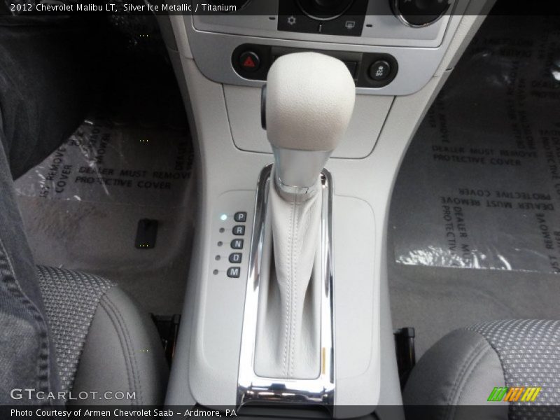 Silver Ice Metallic / Titanium 2012 Chevrolet Malibu LT