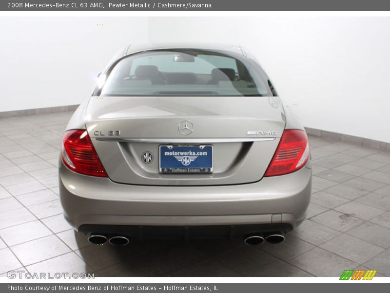 Pewter Metallic / Cashmere/Savanna 2008 Mercedes-Benz CL 63 AMG