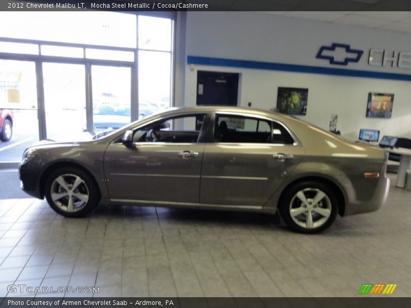 Mocha Steel Metallic / Cocoa/Cashmere 2012 Chevrolet Malibu LT