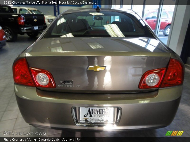 Mocha Steel Metallic / Cocoa/Cashmere 2012 Chevrolet Malibu LT