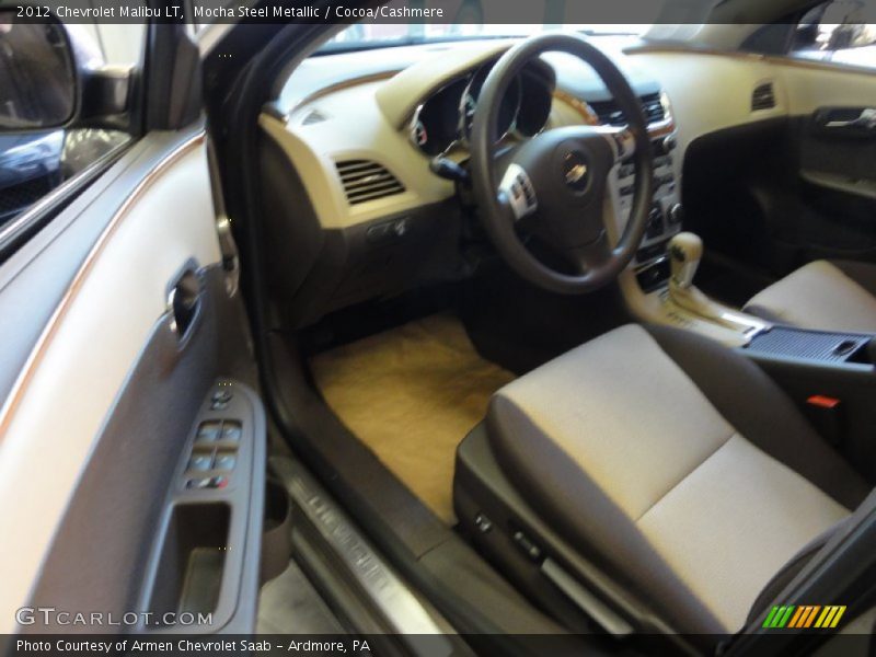 Mocha Steel Metallic / Cocoa/Cashmere 2012 Chevrolet Malibu LT