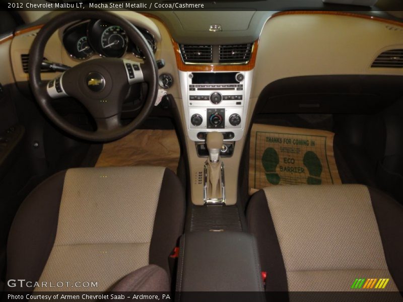 Mocha Steel Metallic / Cocoa/Cashmere 2012 Chevrolet Malibu LT
