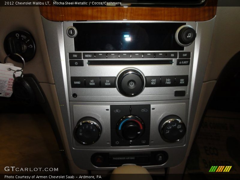 Mocha Steel Metallic / Cocoa/Cashmere 2012 Chevrolet Malibu LT