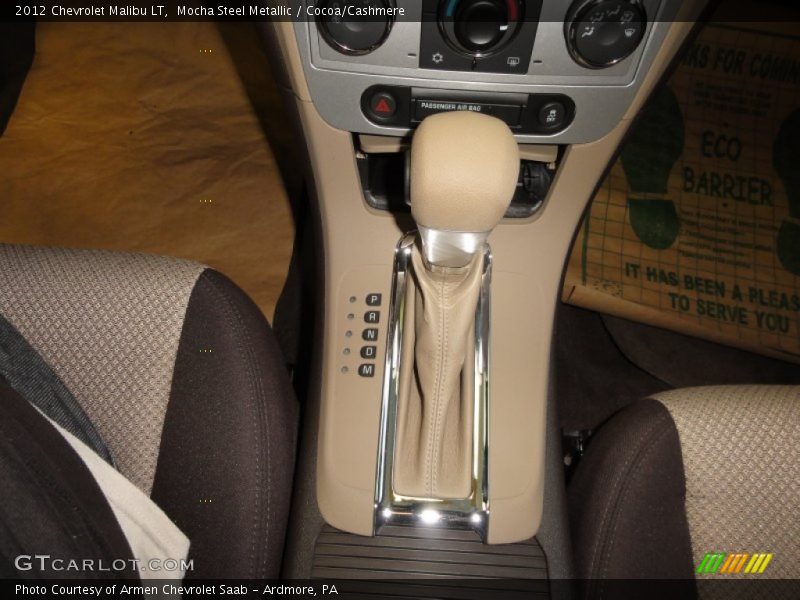 Mocha Steel Metallic / Cocoa/Cashmere 2012 Chevrolet Malibu LT