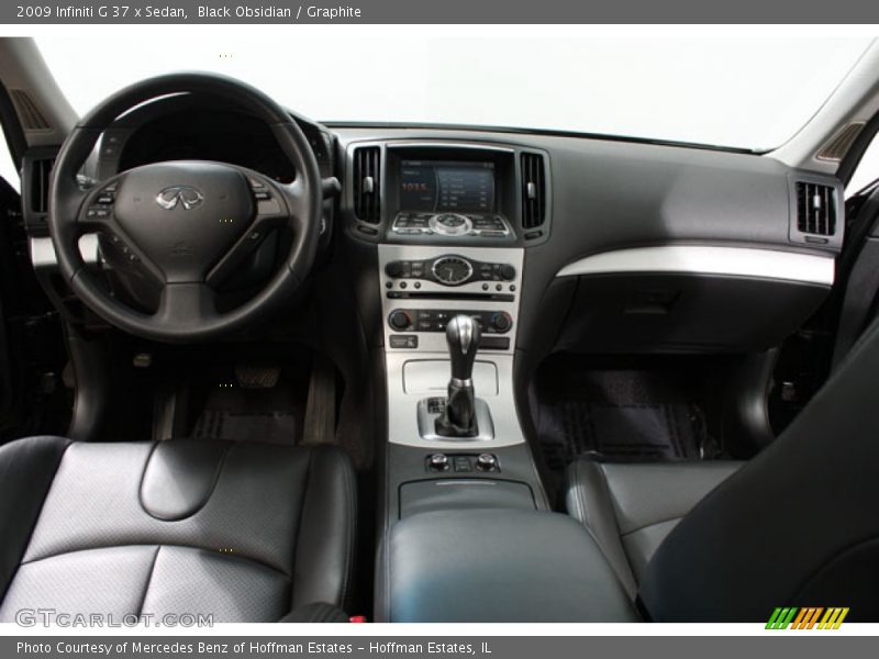 Black Obsidian / Graphite 2009 Infiniti G 37 x Sedan
