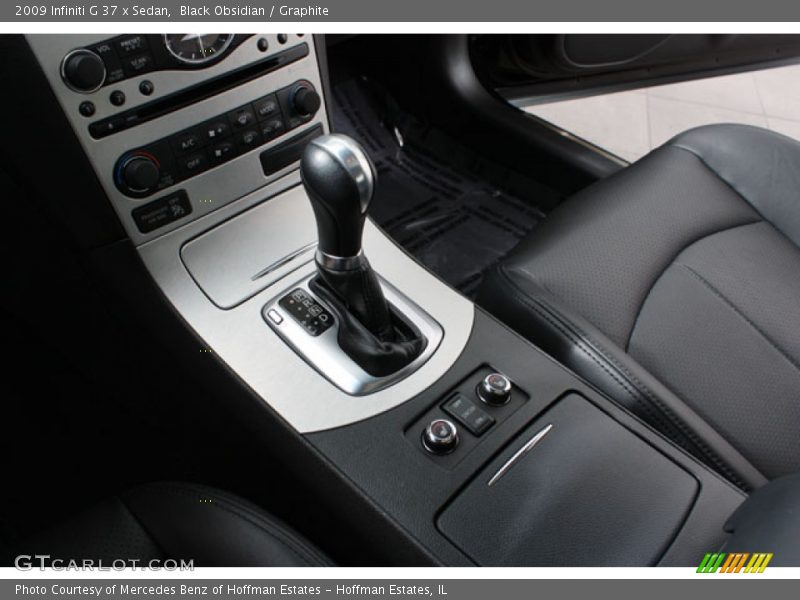 Black Obsidian / Graphite 2009 Infiniti G 37 x Sedan