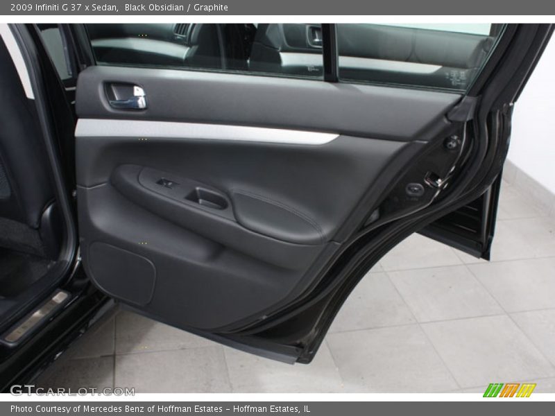 Black Obsidian / Graphite 2009 Infiniti G 37 x Sedan