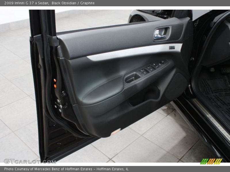 Black Obsidian / Graphite 2009 Infiniti G 37 x Sedan