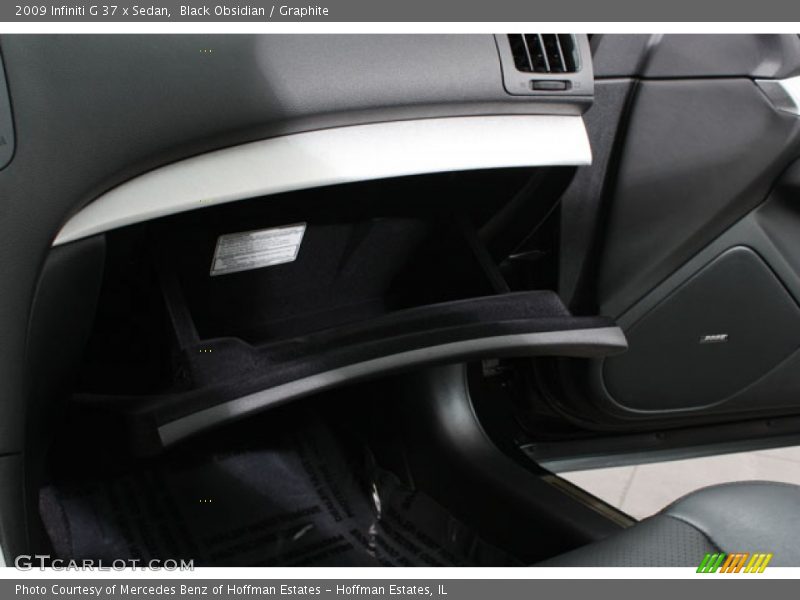 Black Obsidian / Graphite 2009 Infiniti G 37 x Sedan