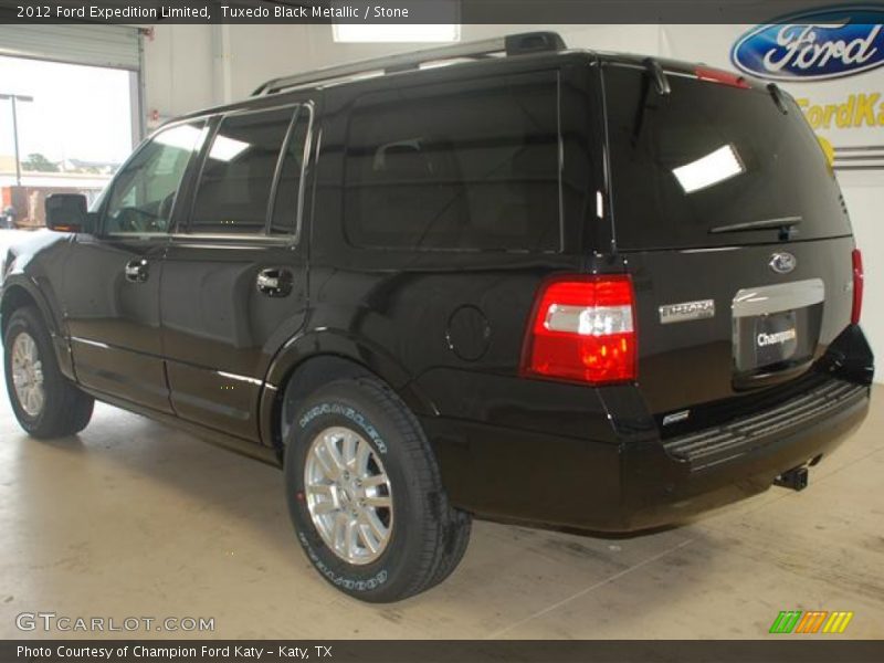 Tuxedo Black Metallic / Stone 2012 Ford Expedition Limited