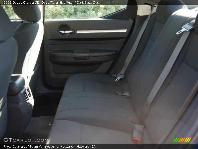 Deep Water Blue Pearl / Dark Slate Gray 2009 Dodge Charger SE