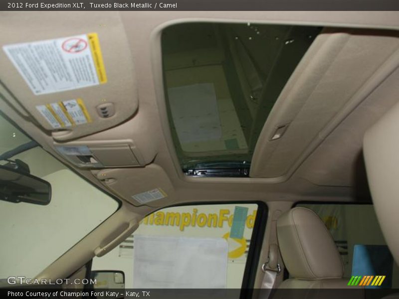 Tuxedo Black Metallic / Camel 2012 Ford Expedition XLT