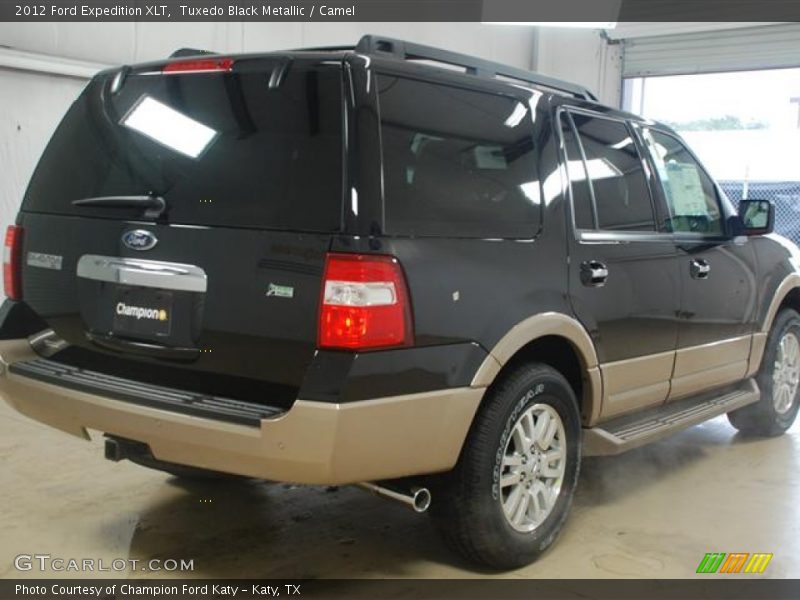 Tuxedo Black Metallic / Camel 2012 Ford Expedition XLT