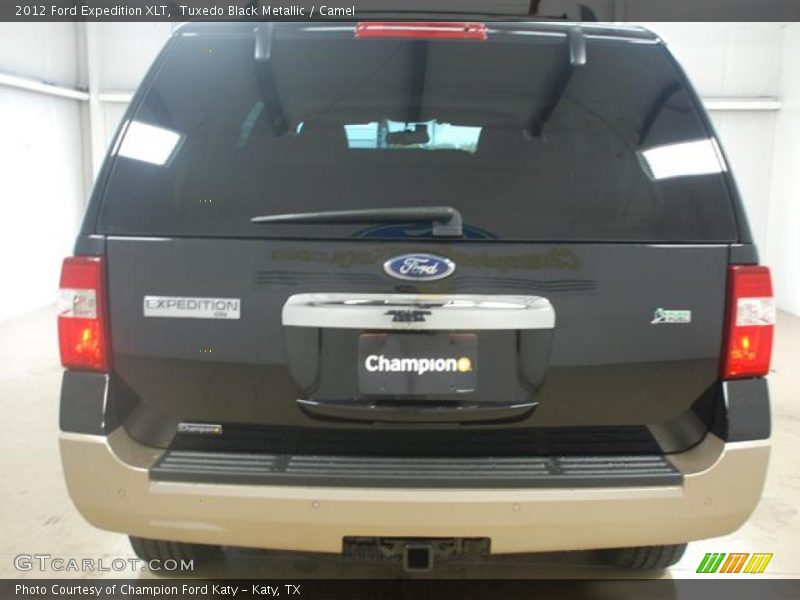 Tuxedo Black Metallic / Camel 2012 Ford Expedition XLT
