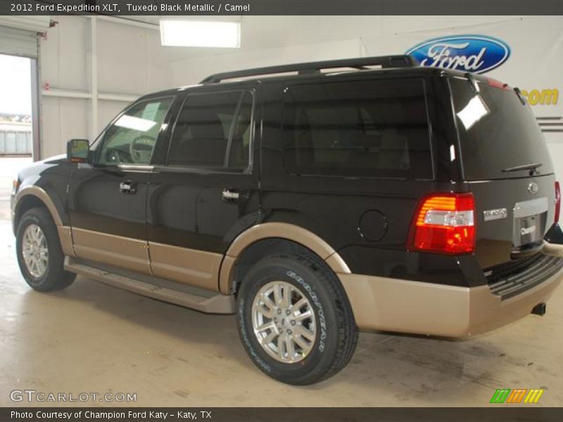 Tuxedo Black Metallic / Camel 2012 Ford Expedition XLT