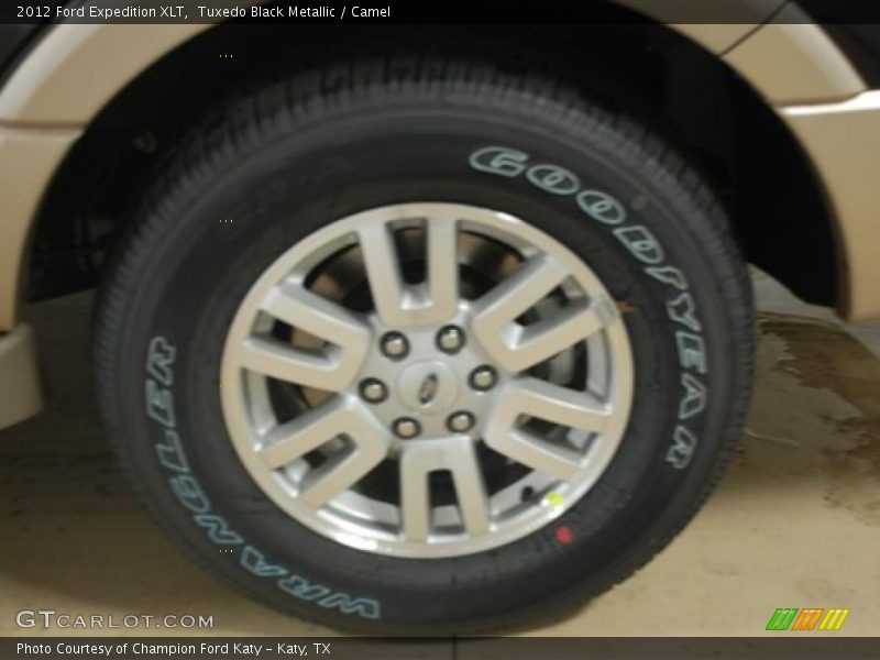 Tuxedo Black Metallic / Camel 2012 Ford Expedition XLT