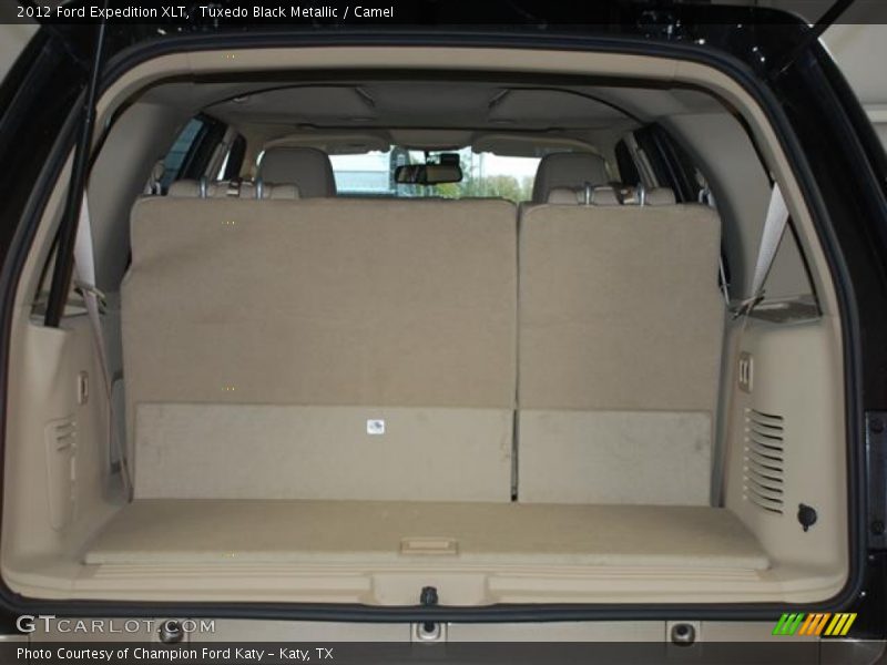 Tuxedo Black Metallic / Camel 2012 Ford Expedition XLT