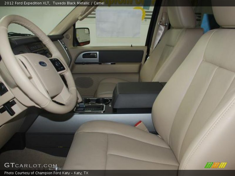 Tuxedo Black Metallic / Camel 2012 Ford Expedition XLT