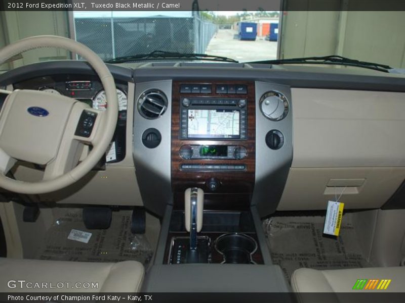 Tuxedo Black Metallic / Camel 2012 Ford Expedition XLT