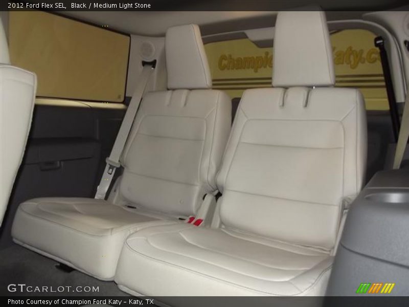 Black / Medium Light Stone 2012 Ford Flex SEL
