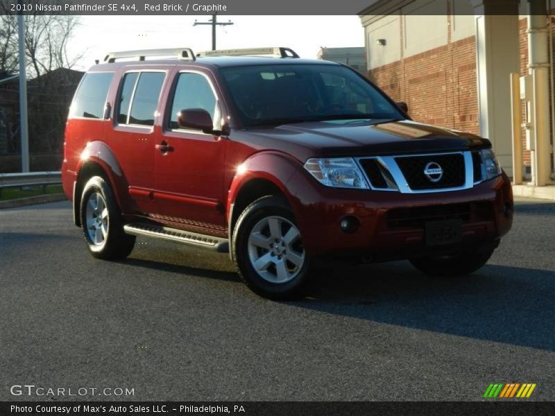 Red Brick / Graphite 2010 Nissan Pathfinder SE 4x4
